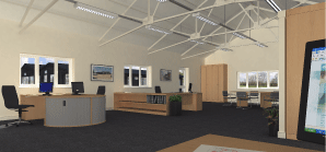 Fully furnished offices at Dedham Vale